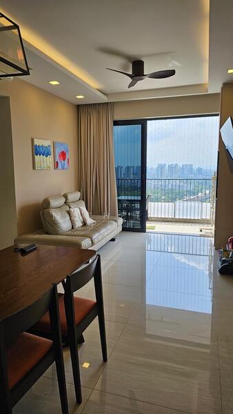 Sky Vue, Bishan Street 14, 3 Bedrooms, 1,141 sqft, Condominium For Rent, by Michelle Poh, 60026280 - Living Room - PropertyGuru.com.sg