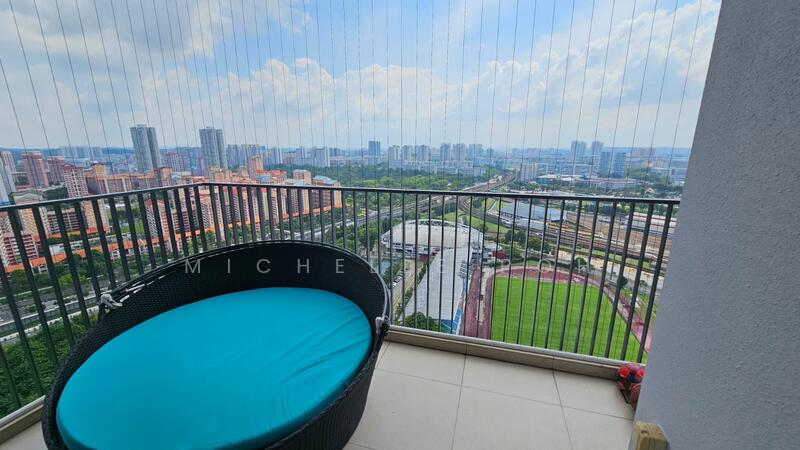 Sky Vue, Bishan Street 14, 3 Bedrooms, 1,141 sqft, Condominium For Rent, by Michelle Poh, 60026280 - Balcony - PropertyGuru.com.sg
