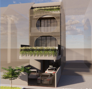 For Sale - D16, Brand New, Auspicious Number, I-Terrace, 3 Sty with Mezzanine and Attic, Near Mrt and Malls