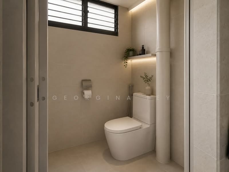 101 Serangoon North Avenue 1, 101 Serangoon North Avenue 1, 3 Bedrooms, 979 sqft, HDB Flat For Sale, by Georgina Tey, 60026910 - Bathroom - PropertyGuru.com.sg