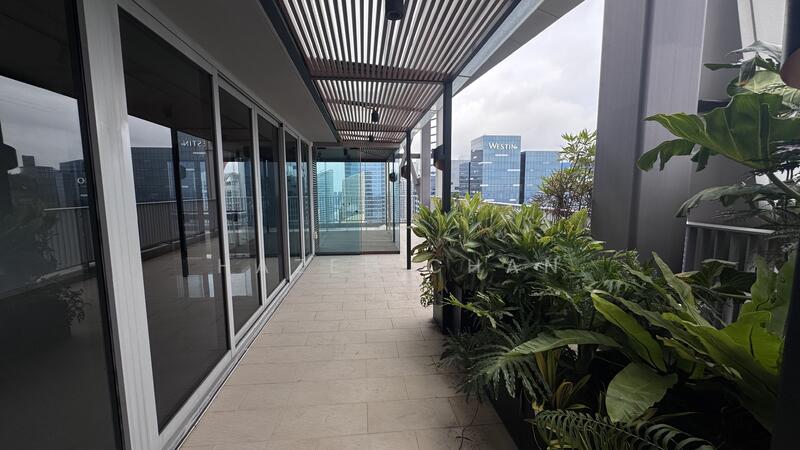 Roof terrace
