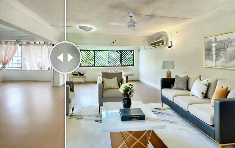 Rare Executive Apartment Original condition Near Braddell MRT, , 4 Bedrooms, 1,571 sqft, HDB Flat For Sale, by Elizabeth Lim, 60027874 - Living Room - PropertyGuru.com.sg