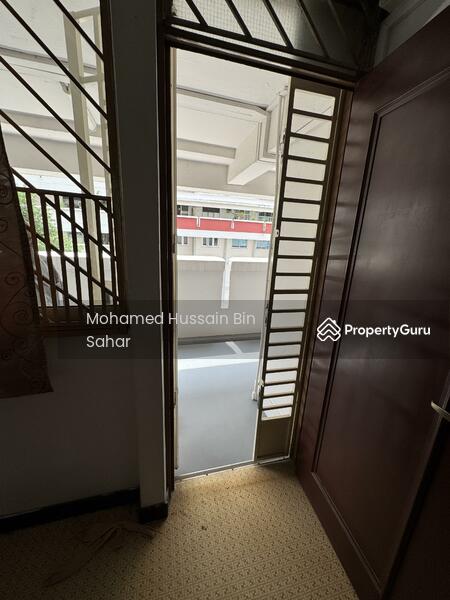 Main door facing SW