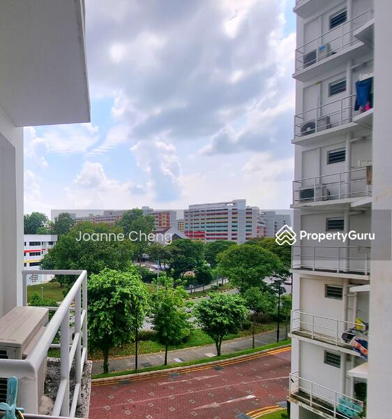 View from laundry yard