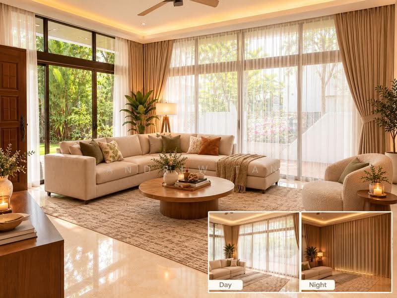 101 coronation road, Coronation Road, Tanglin / Holland / Bukit Timah, 7 Bedrooms, 4,500 sqft, Semi-Detached House For Rent, by Andrew Tan, 60028804 - Living Room - PropertyGuru.com.sg