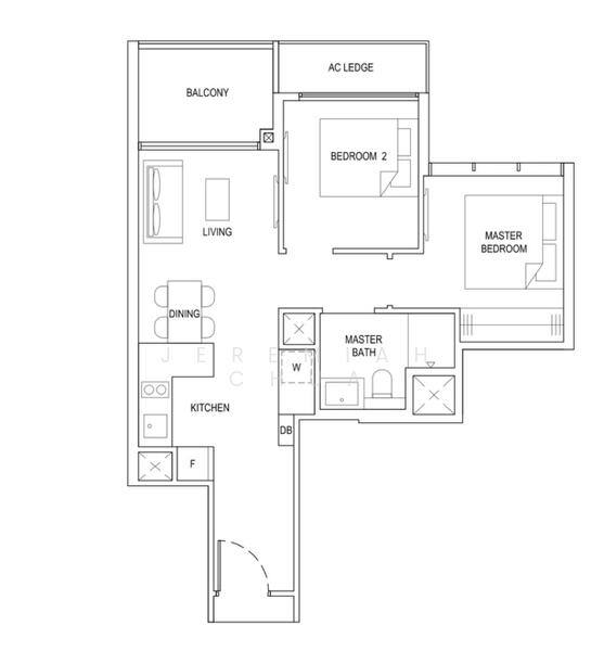 The Florence Residences, 97 Hougang Avenue 2, 2 Bedrooms, 635 sqft, Condominium For Rent, by Jeremiah Chua, 60029170 - PropertyGuru.com.sg