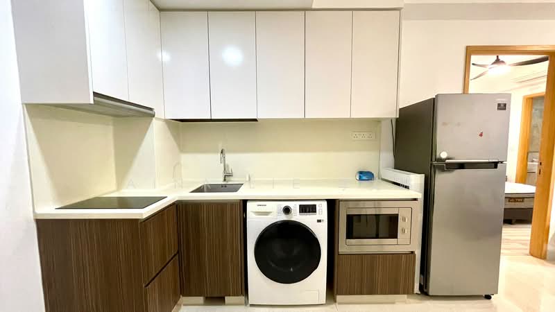 La Fiesta, Sengkang Square, 1 Bedroom, 431 sqft, Condominium For Sale, by Aina Lie 李艾娜, 60029333 - Kitchen - PropertyGuru.com.sg