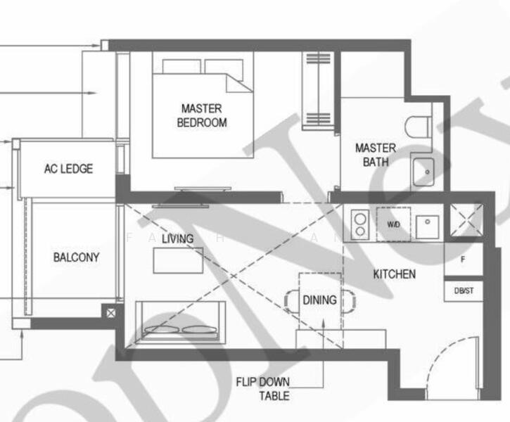 The M, 36 Middle Road, 1 Bedroom, 431 sqft, Condominium For Rent, by Fan Hao Ang, 60029654 - PropertyGuru.com.sg