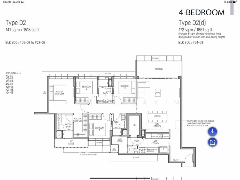 The Myst, 800 Upper Bukit Timah Road, 4 Bedrooms, 1,518 sqft, Condominium For Sale, by Luqman Hakim, 60029866 - PropertyGuru.com.sg
