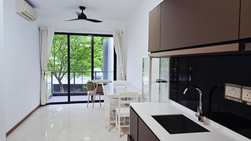 Nin Residence, 85 Pheng Geck Avenue, 1 Bedroom, 473 sqft, Condominium For Rent, by Rose Lim, 60030015 - Dining Room - PropertyGuru.com.sg