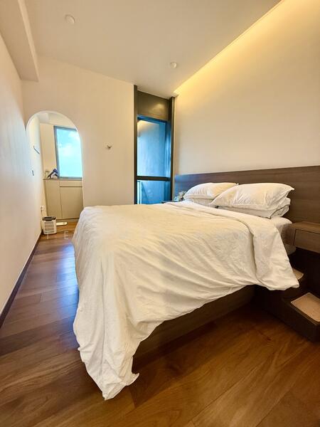 Well lit Bedroom