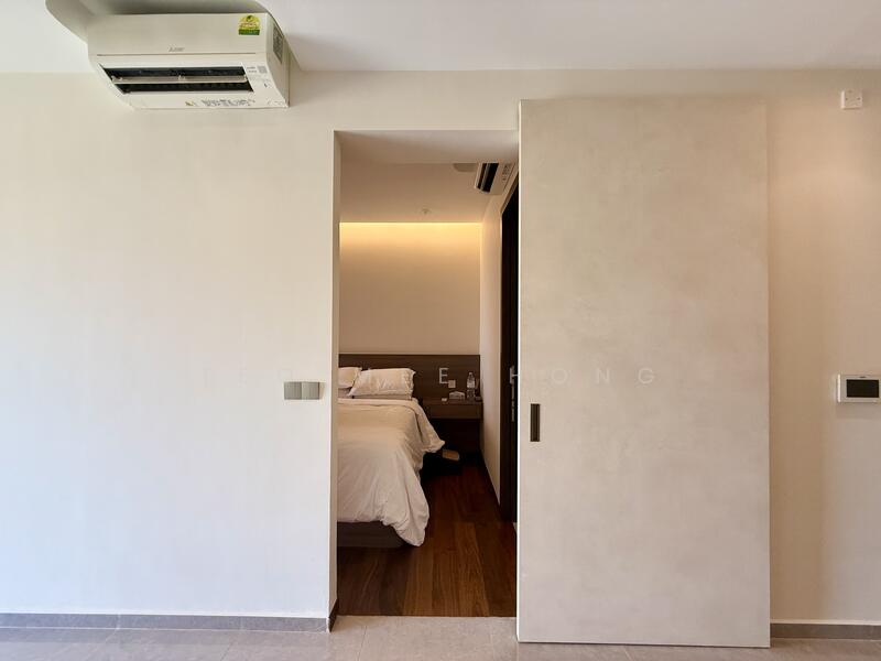 Sliding Door to Bedroom