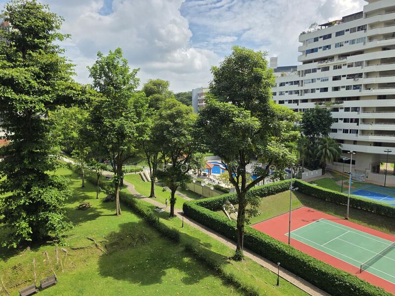 Open greenery view 