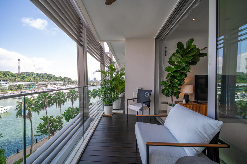 The Oceanfront @ Sentosa Cove Condominium For Sale at S$ 2,988,000 | PropertyGuru Singapore - Balcony