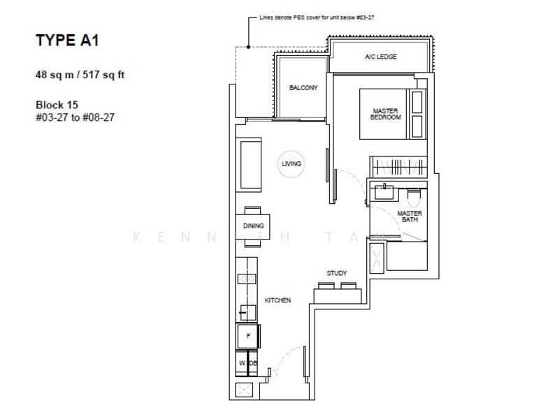 Forest Woods, , 1 Bedroom, 517 sqft, Condominium For Rent, by Kenneth Tan, 60031554 - PropertyGuru.com.sg