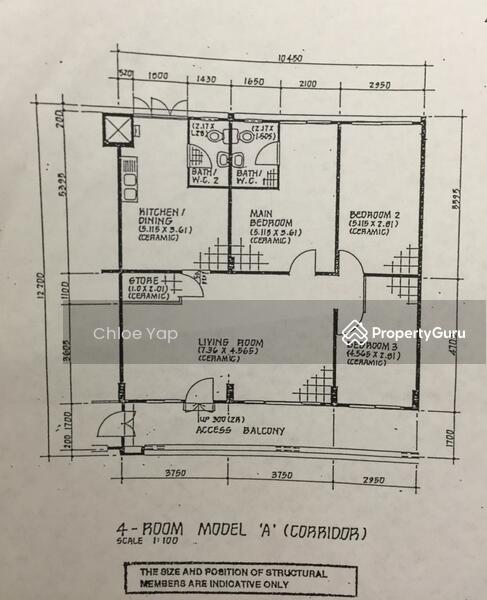 For Sale 870 Tampines Street 83