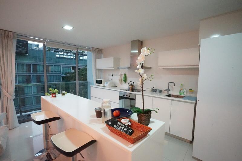 One-North Residences, 7 One-North Gateway, 1 Bedroom, 958 sqft, Apartment For Rent, by Alvina Fu 傅琳雅, 60032048 - Kitchen - PropertyGuru.com.sg