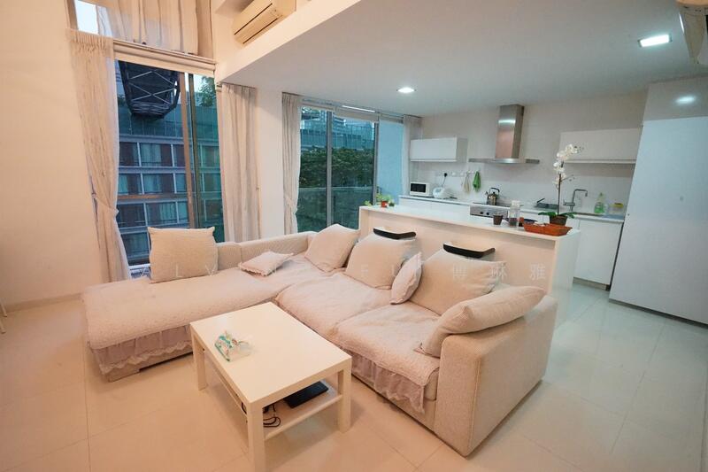 One-North Residences, 7 One-North Gateway, 1 Bedroom, 958 sqft, Apartment For Rent, by Alvina Fu 傅琳雅, 60032048 - Living Room - PropertyGuru.com.sg