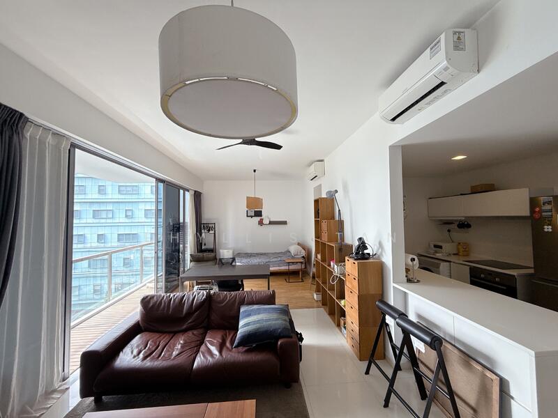 One-North Residences, 7 One-North Gateway, Studio, 592 sqft, Apartment For Rent, by Phyllis Tan, 60032173 - Living Room - PropertyGuru.com.sg