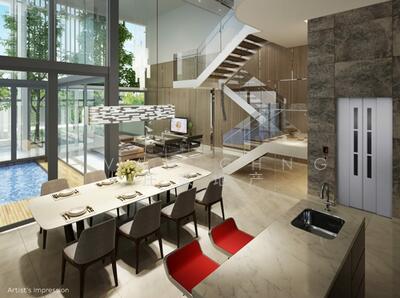 For Sale - ⭐⭐LANDED7772@ NEW 3 Storey Semi D in Peaceful Estate | Walk to Sungei Bedok MRT