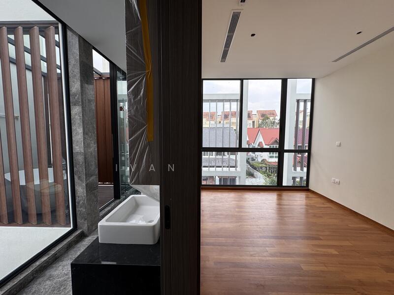 For Sale - ⭐⭐LANDED7772@ NEW 3 Storey Semi D in Peaceful Estate | Walk to Sungei Bedok MRT