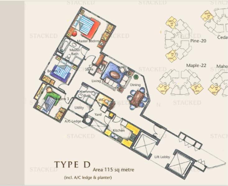 Northoaks, 20 Woodlands Cresent, Admiralty / Woodlands, 3 Bedrooms, 1,249 sqft, Condominium For Sale, by Shirley Tan, 60032506 - PropertyGuru.com.sg