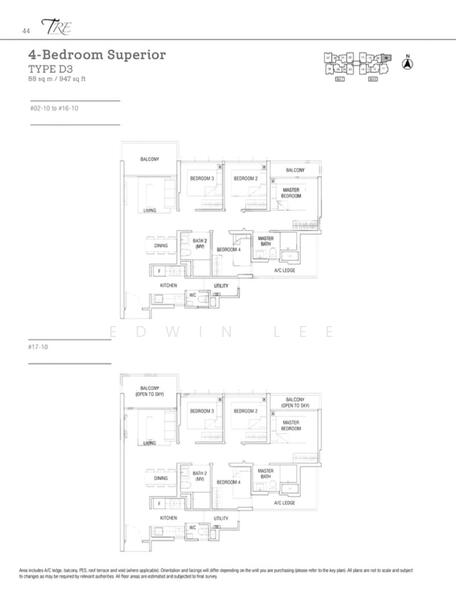 For Sale Tre Residences