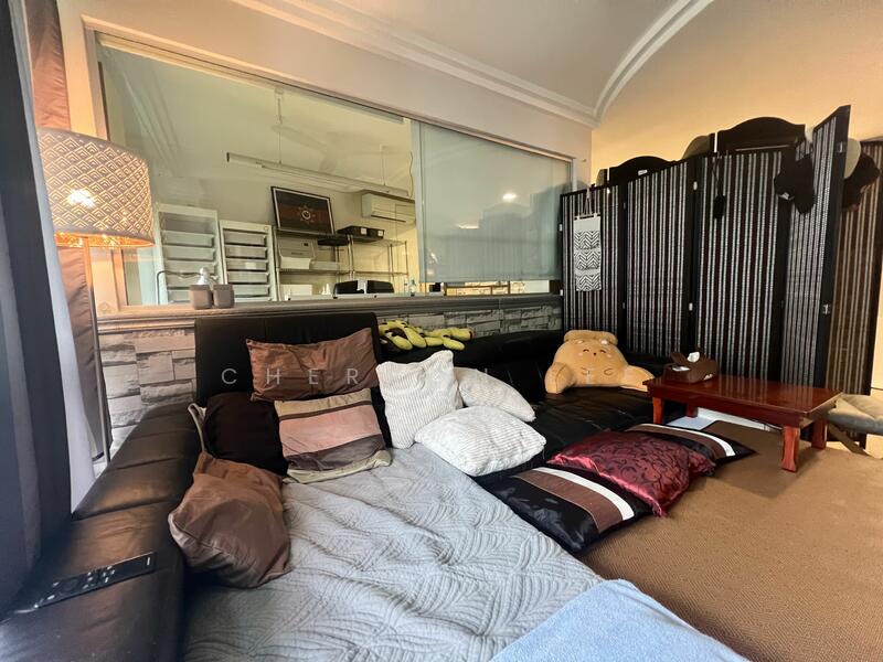 Living Room with Japanese style karaoke room