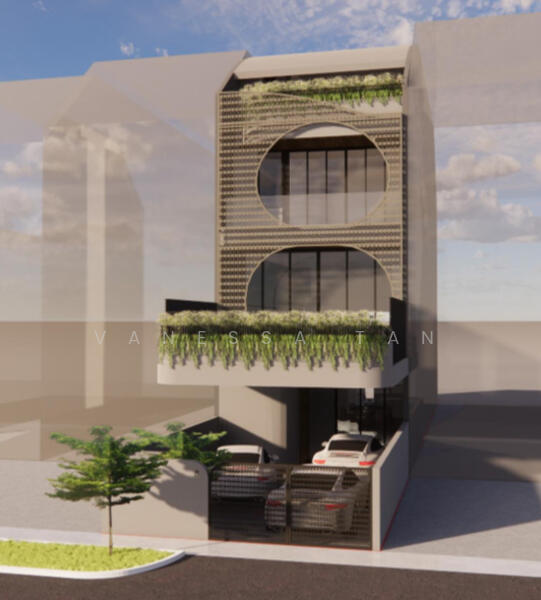 ⭐️BRAND NEW GIGANTIC 6800SF FH TERRACE⭐️ 6 BEDS ALL ENSUITE, East Coast Brand New landed Bedok North Tanah Merah Mrt Jalan Tanjong, 5 Bedrooms, 6,800 sqft, Terraced House For Sale, by Vanessa Tan, 60034583 - Exterior - PropertyGuru.com.sg