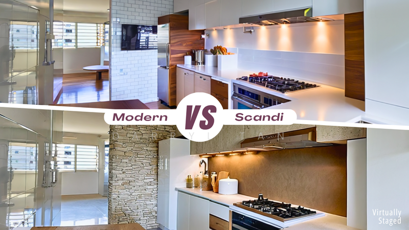 Kitchen - Virtually Staged