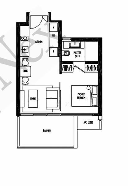 Sennett Residence, 35 Pheng Geck Avenue, 1 Bedroom, 506 sqft, Condominium For Rent, by Ed Yu Ting 昱廷, 60037475 - PropertyGuru.com.sg