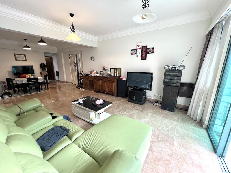 Changi Court, 698 Upper Changi Road East, 3 Bedrooms, 1,184 sqft, Condominium For Rent, by James Hee, 60037556 - Living Room - PropertyGuru.com.sg
