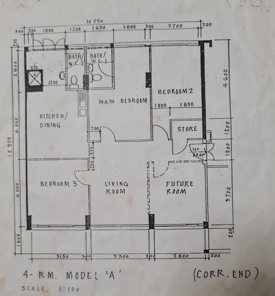 406 Choa Chu Kang Avenue 3, 406 Choa Chu Kang Avenue 3, 3 Bedrooms, 1,119 sqft, HDB Flat For Rent, by Wayne Joseph Ong 王伟洋, 60037909 - PropertyGuru.com.sg