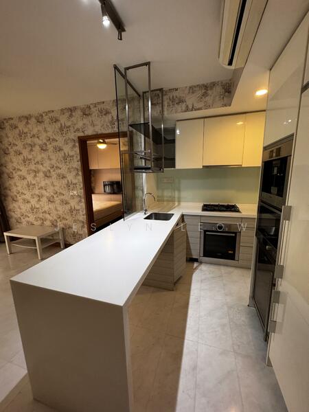 The Shore Residences, 87 Amber Road, 1 Bedroom, 592 sqft, Condominium For Rent, by Jeslyn Leow, 60037956 - Kitchen - PropertyGuru.com.sg