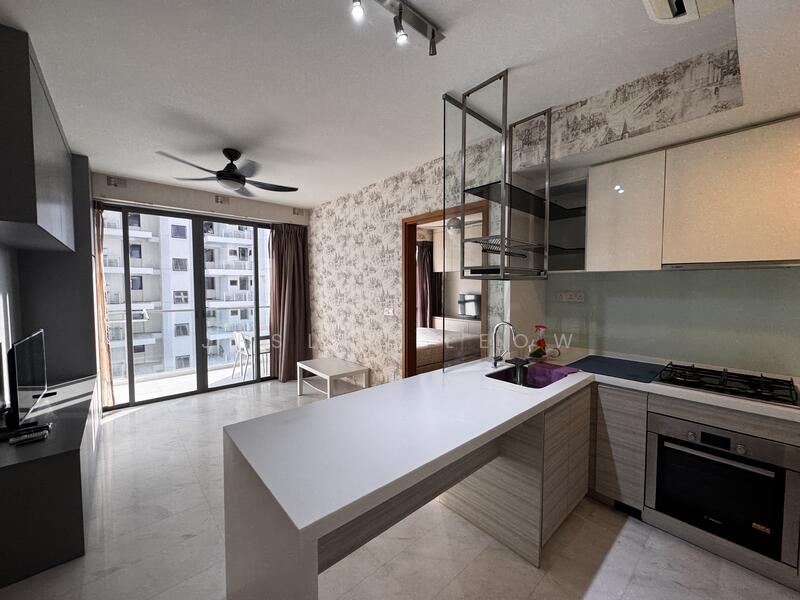 The Shore Residences, 87 Amber Road, 1 Bedroom, 592 sqft, Condominium For Rent, by Jeslyn Leow, 60037956 - Kitchen - PropertyGuru.com.sg
