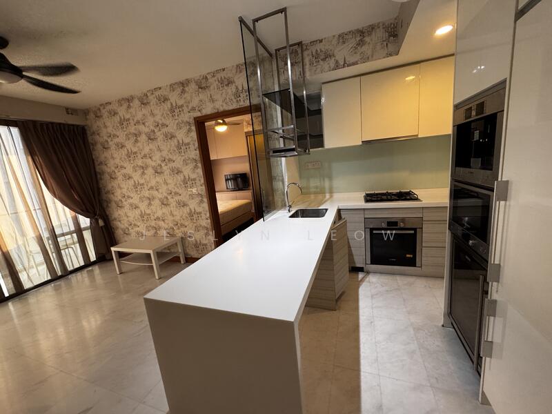 The Shore Residences, 87 Amber Road, 1 Bedroom, 592 sqft, Condominium For Rent, by Jeslyn Leow, 60037956 - Kitchen - PropertyGuru.com.sg