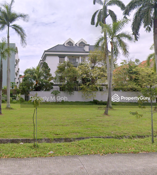 Exterior - Back view, with greenery