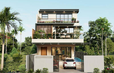 For Sale - Brand new luxury space Neram semi detached with pool and lift
