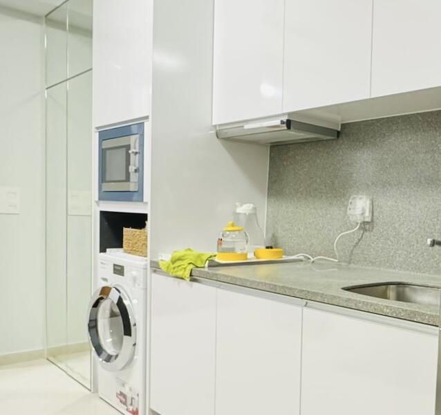 Kovan Regency, 38 Kovan Rise, 1 Bedroom, 506 sqft, Condominium For Rent, by Melvin Sim, 60039118 - Kitchen - PropertyGuru.com.sg