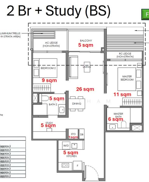 Nava Grove, 38 Pine Grove, Clementi Park / Upper Bukit Timah, 2 Bedrooms, 786 sqft, Condominium For Sale, by June Tham, 60040787 - PropertyGuru.com.sg