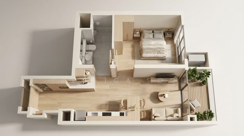 Midwood Condominium For Sale at S$ 958,000 | PropertyGuru Singapore - Bedroom