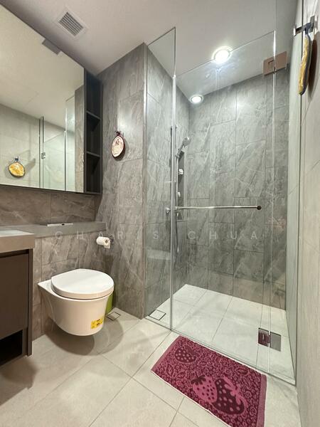 Parc Clematis, 8E Jalan Lempeng, 1 Bedroom, 506 sqft, Condominium For Rent, by Charis Chua, 60041681 - Bathroom - PropertyGuru.com.sg