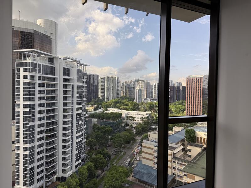 City view from the room 