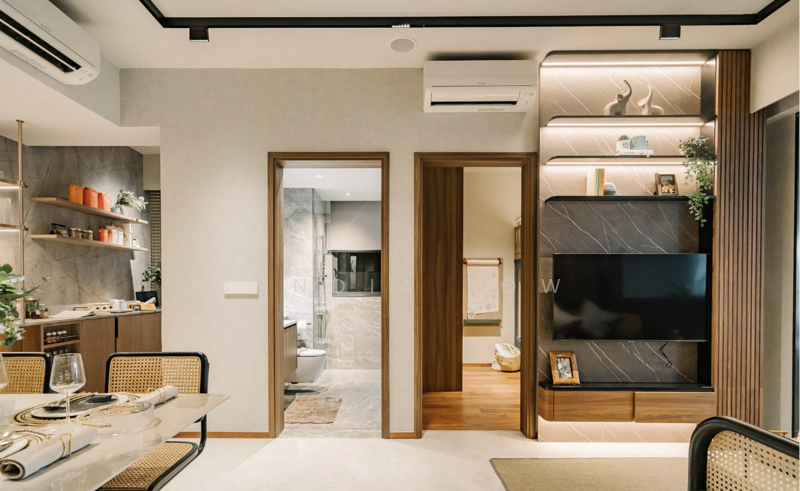 Lentor Modern, Lentor Central, Mandai / Upper Thomson, 2 Bedrooms, 678 sqft, Condominium For Sale, by Candia Low, 60041896 - Living Room - PropertyGuru.com.sg