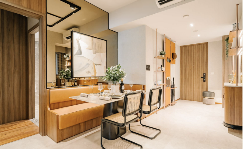 Lentor Modern, Lentor Central, Mandai / Upper Thomson, 2 Bedrooms, 678 sqft, Condominium For Sale, by Candia Low, 60041896 - Dining Room - PropertyGuru.com.sg