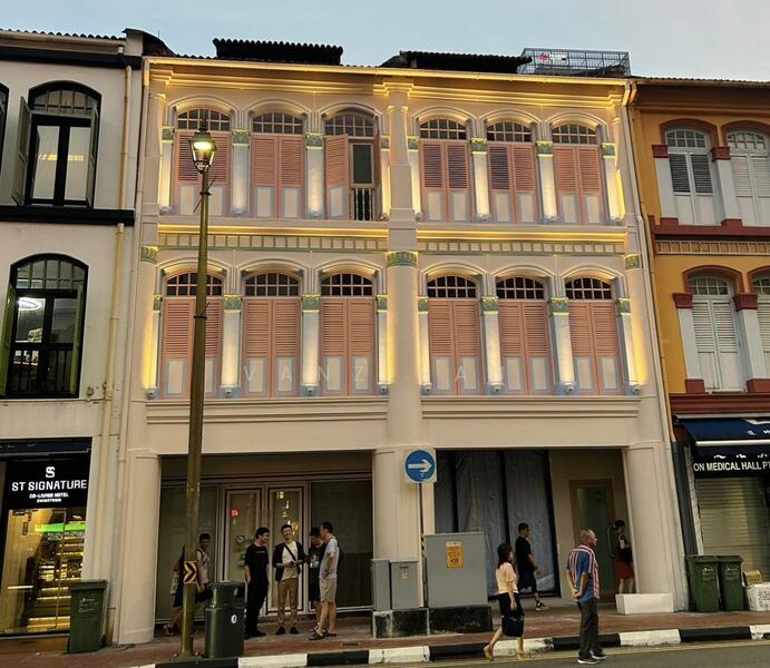 Amoy street Stanley street Telok ayer conservation shophouse, , 3,600 sqft, Shop / Shophouse For Sale, by Vanz Han, 60041987 - Exterior - CommercialGuru.com.sg
