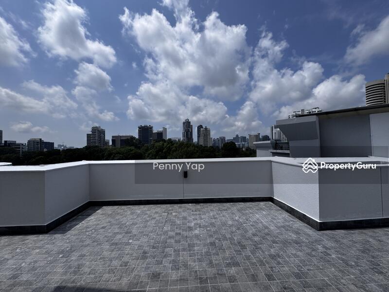 View from roof terrace  