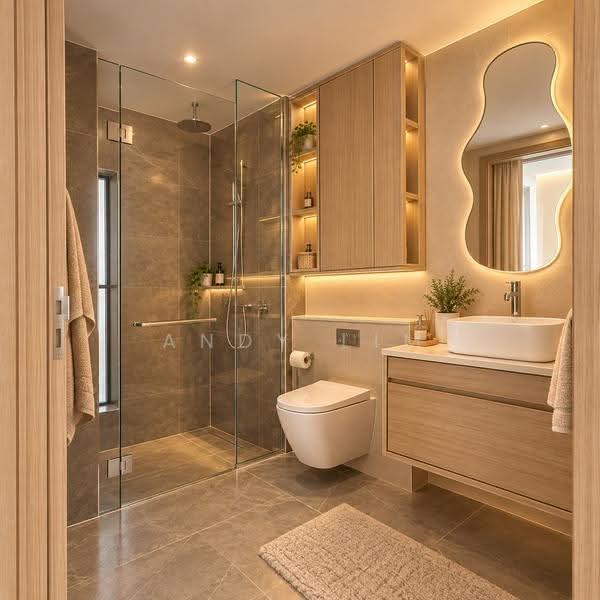 Mori, 223 Guillemard Road, Eunos / Geylang / Paya Lebar, 1 Bedroom, 484 sqft, Condominium For Rent, by Andy Lim, 60043243 - Bathroom - PropertyGuru.com.sg