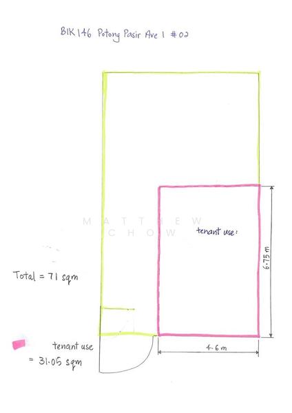 146 Potong Pasir Avenue 1, , 335 sqft, Office For Rent, by Matthew Chow, 60043554 - CommercialGuru.com.sg
