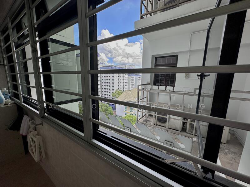 View from kitchen window